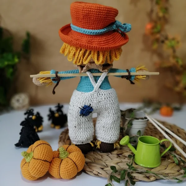 Crochet Cow With Pumpkin Pattern - Image 4