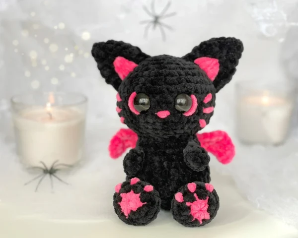 Halloween Ghost Cat Amigurumi - Image 2