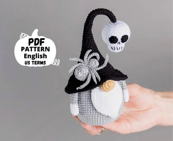 Mini Gnome Crochet Pattern Halloween