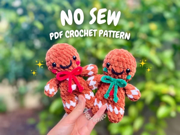 Christmas Crochet Gingerbread