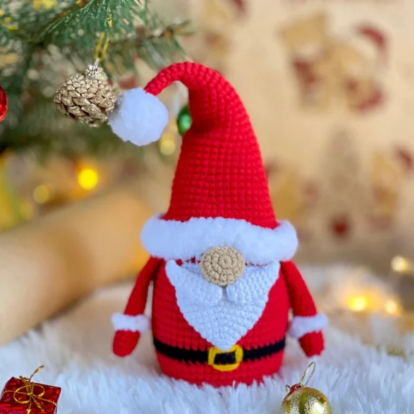 Xmas Crochet Gnome Pattern