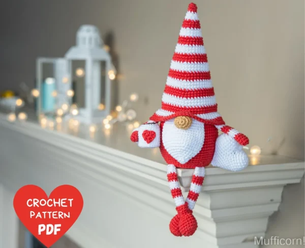 Valentine Knome Crochet Pattern - Image 3